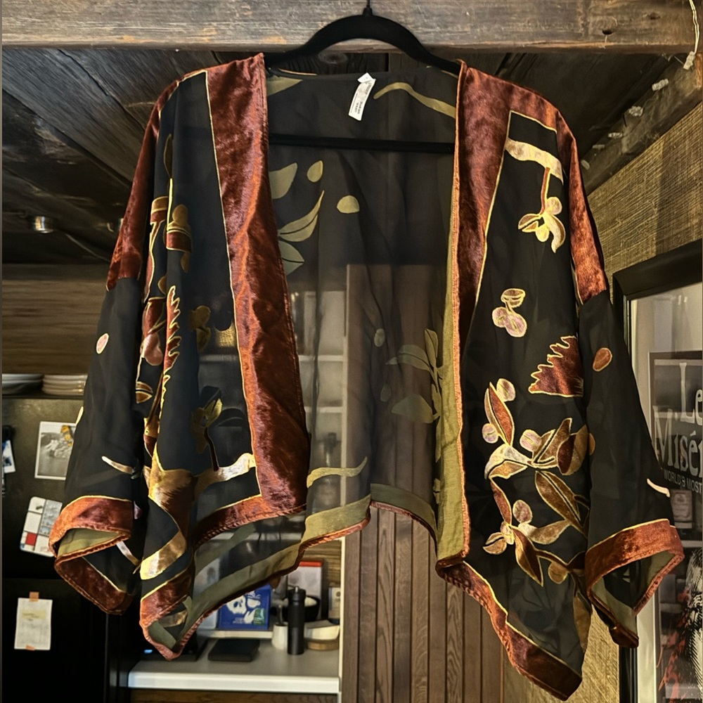 Anthropologie Cropped Shawl